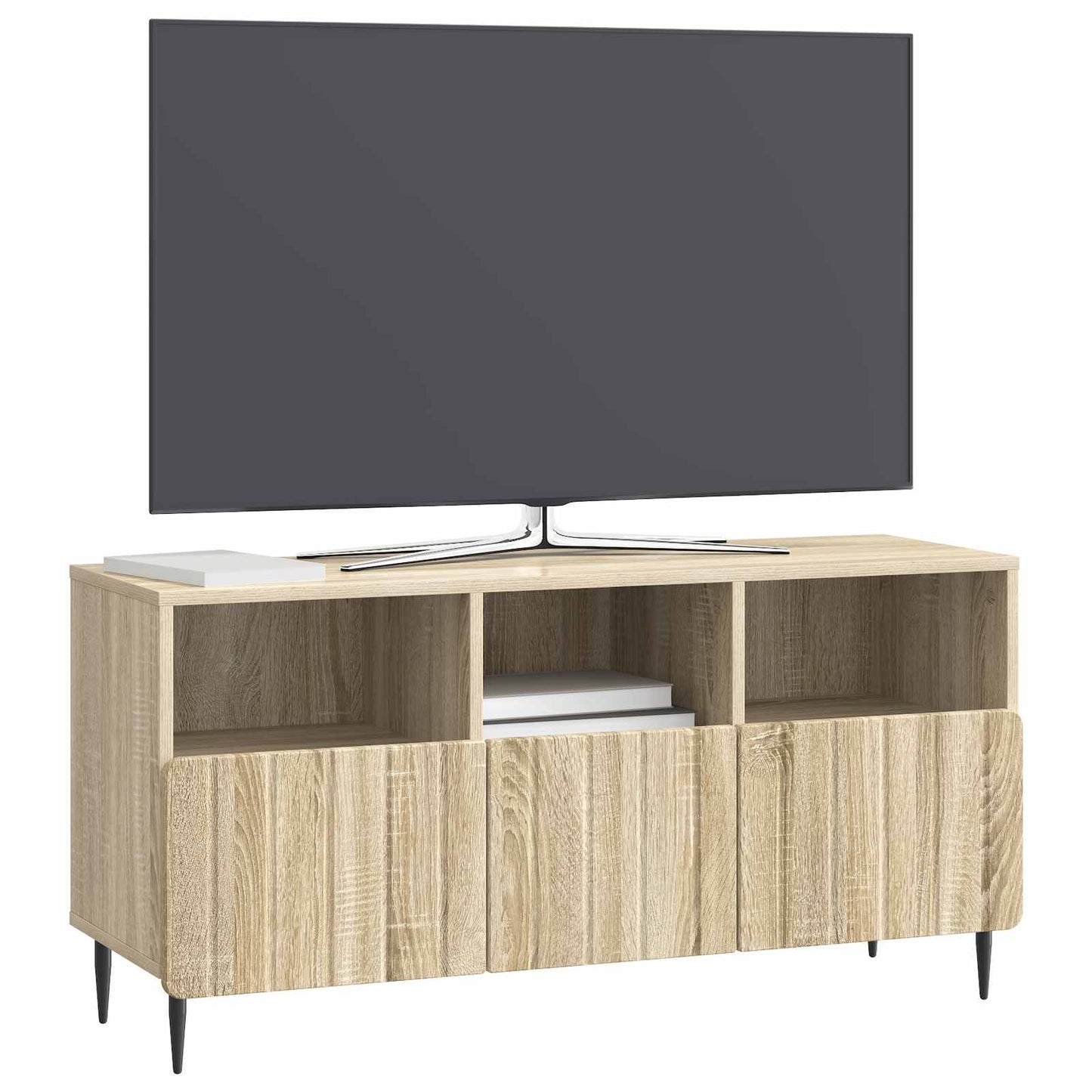 vidaXL Ντουλάπι TV Sonoma Δρυς 102 x 34,5 x 50 εκ. Επεξεργασμένο Ξύλο