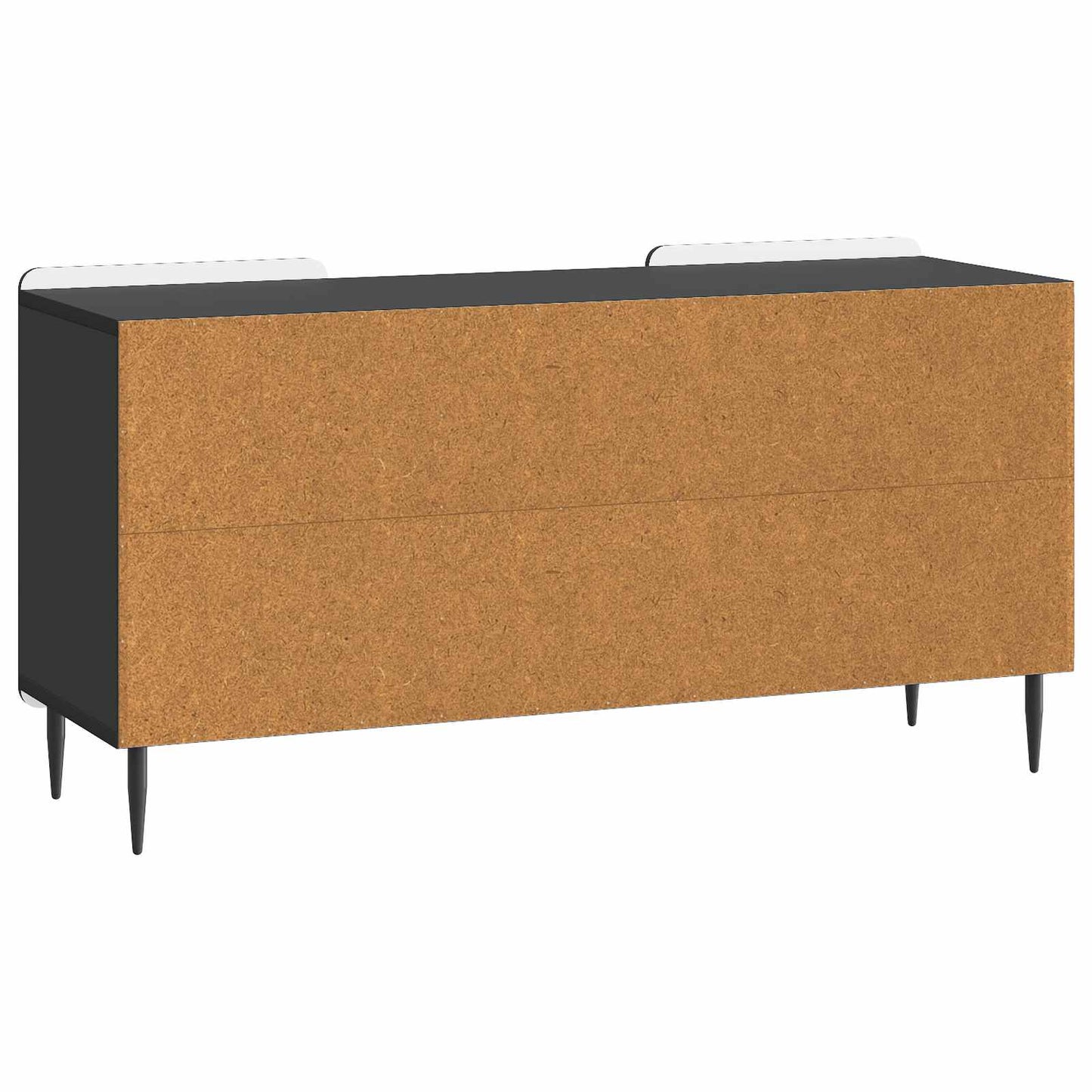 vidaXL Ντουλάπι TV Μαύρο 102 x 34,5 x 52 εκ Επεξεργασμένο Ξύλο