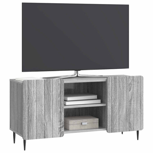 vidaXL Ντουλάπι TV Γκρι Sonoma 102 x 34,5 x 52 εκ Επεξεργασμένο Ξύλο