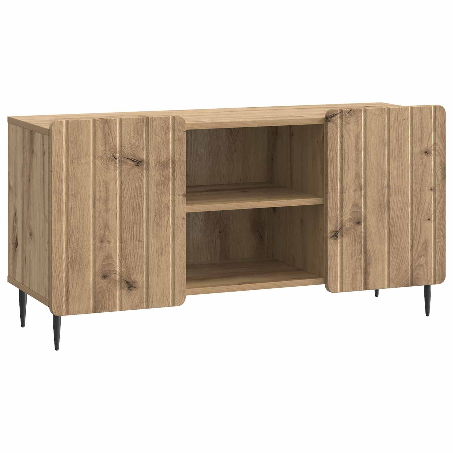vidaXL Ντουλάπι TV Artisan Δρυς 102 x 34,5 x 52 εκ Επεξεργασμένο Ξύλο