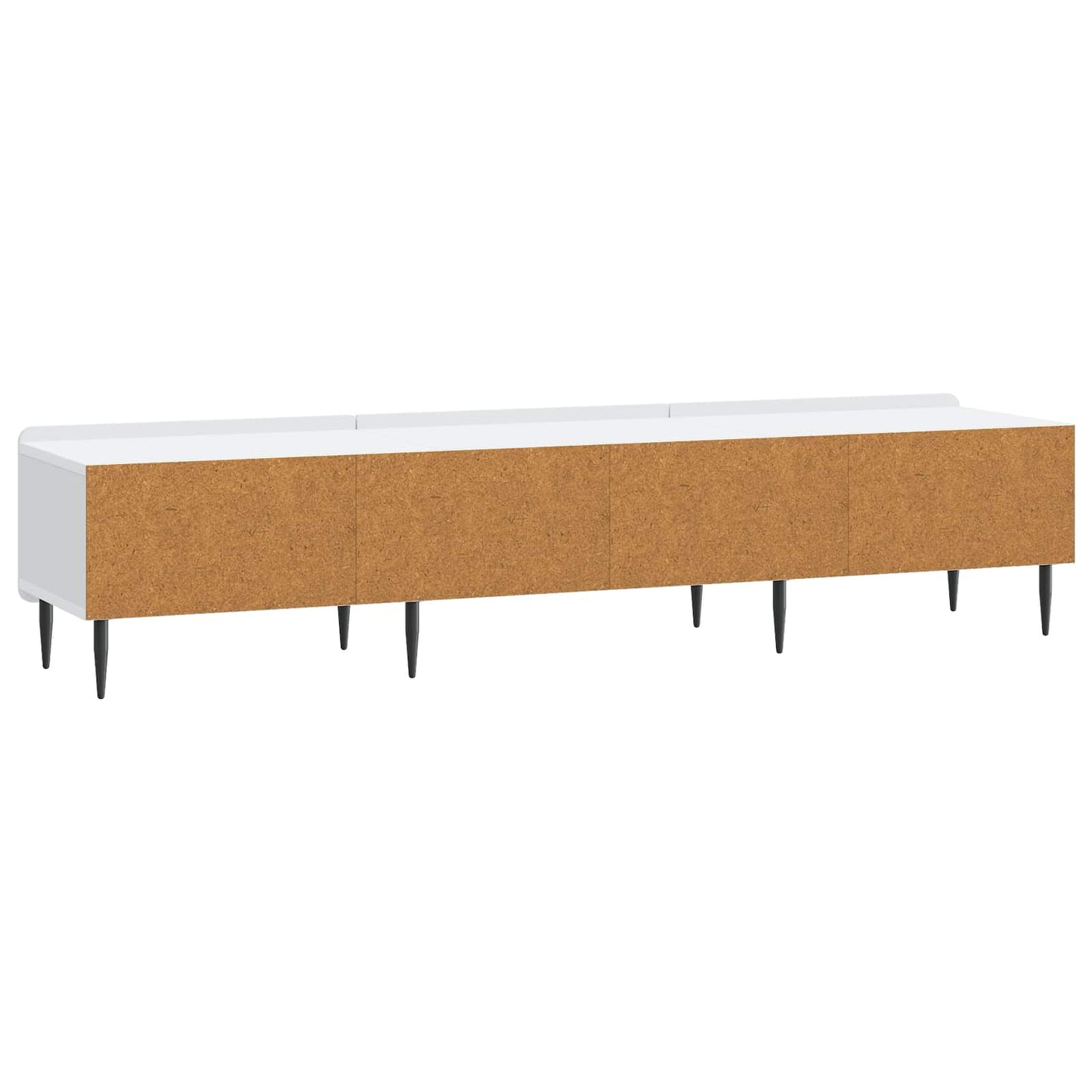 vidaXL Ντουλάπι TV Λευκό 147 x 34,5 x 32 εκ Επεξεργασμένο Ξύλο