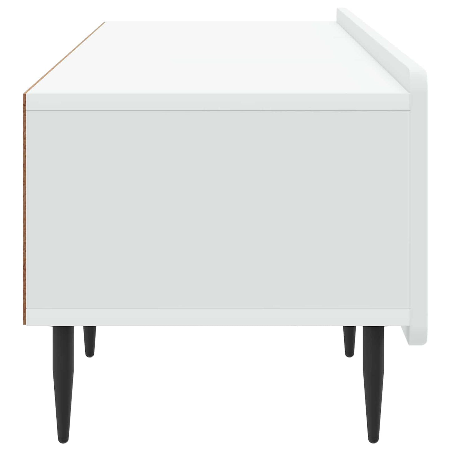 vidaXL Ντουλάπι TV Λευκό 147 x 34,5 x 32 εκ Επεξεργασμένο Ξύλο