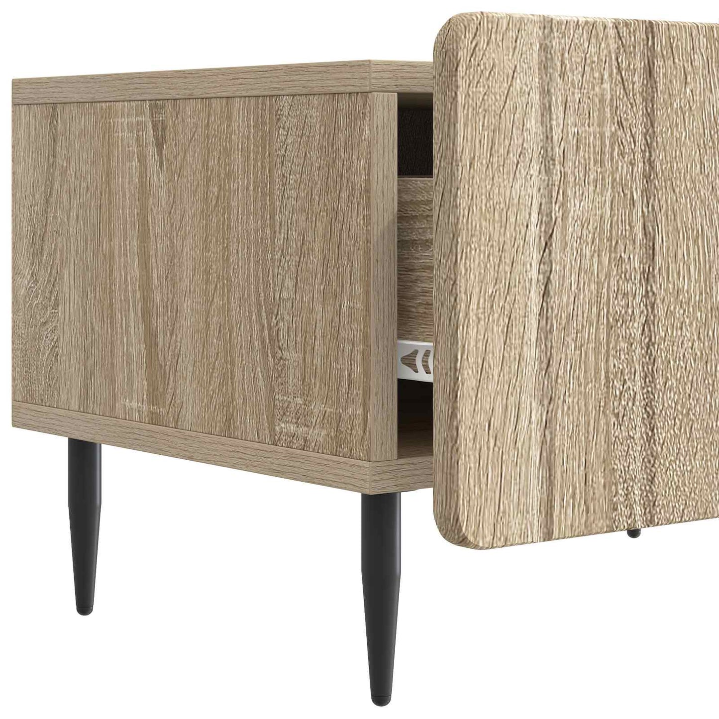 vidaXL Ντουλάπι TV Sonoma Δρυς 147 x 34,5 x 32 εκ Επεξεργασμένο Ξύλο