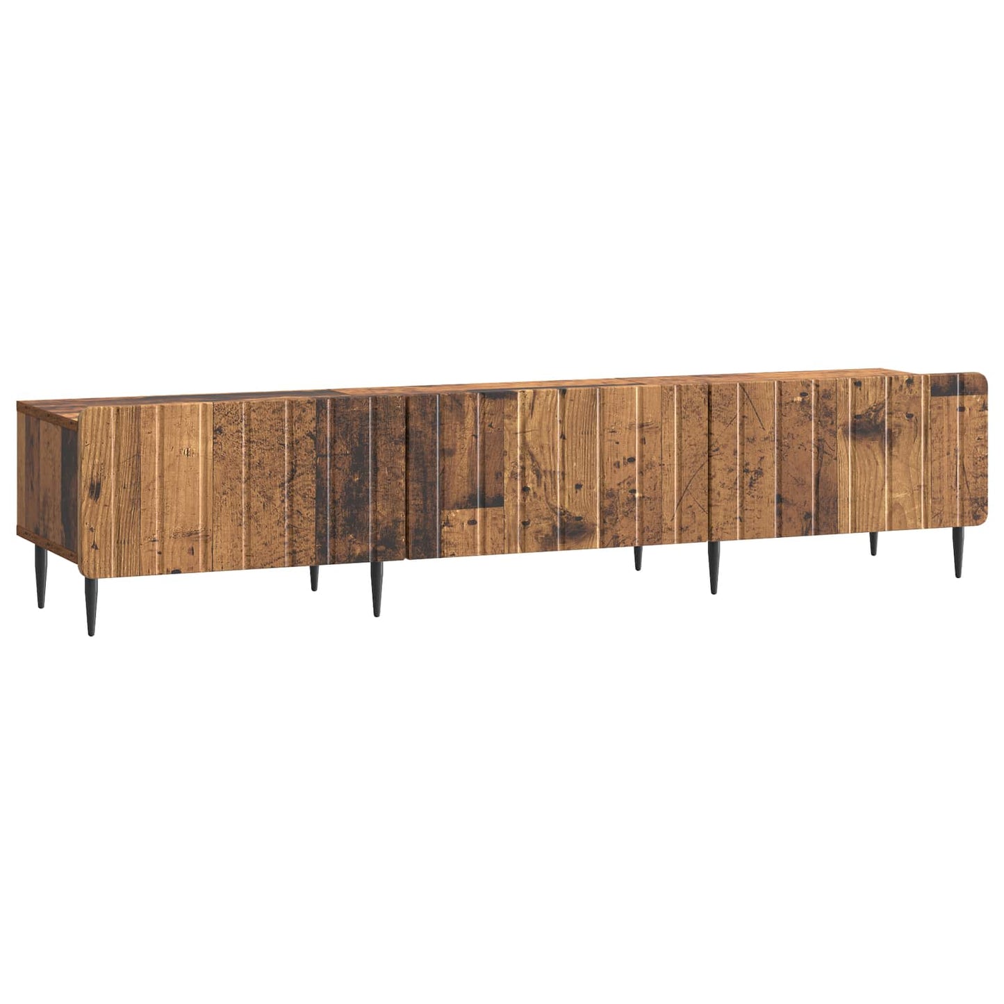 vidaXL Ντουλάπι TV με συρτάρι Παλαιωμένο ξύλο 147 x 34,5 x 32 εκ