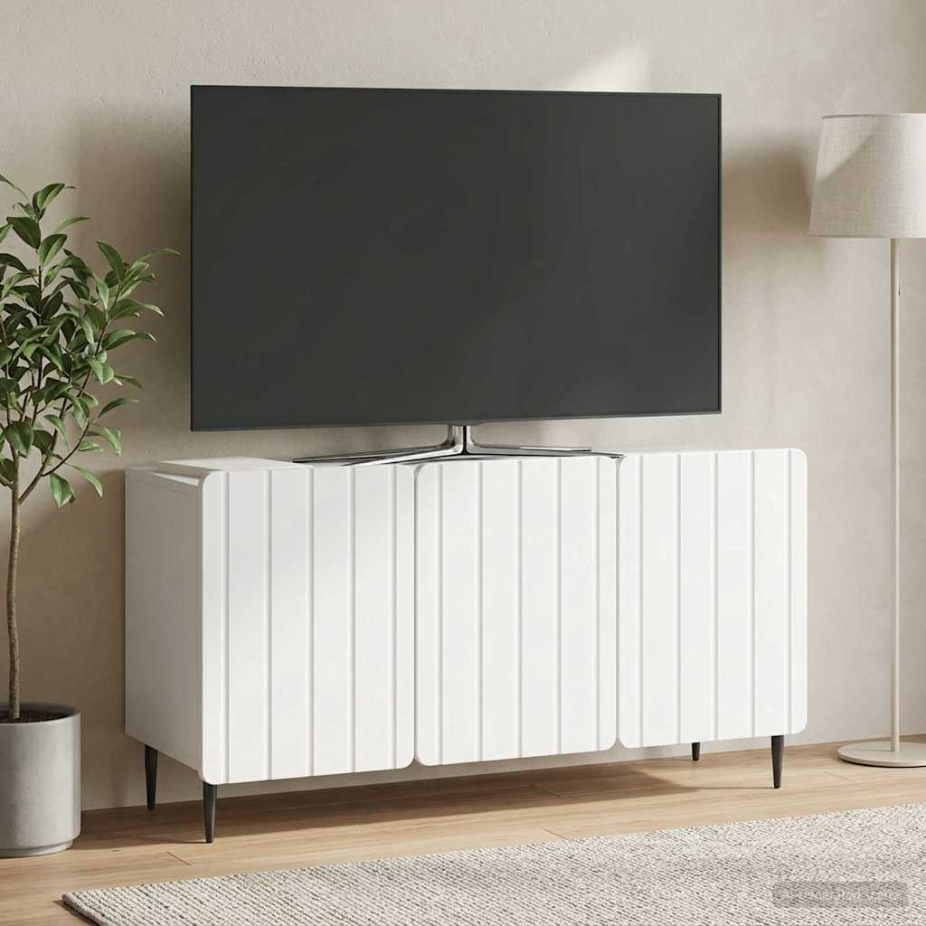 vidaXL Ντουλάπι TV Λευκό 99 x 34,5 x 52 cm Επεξεργασμένο Ξύλο