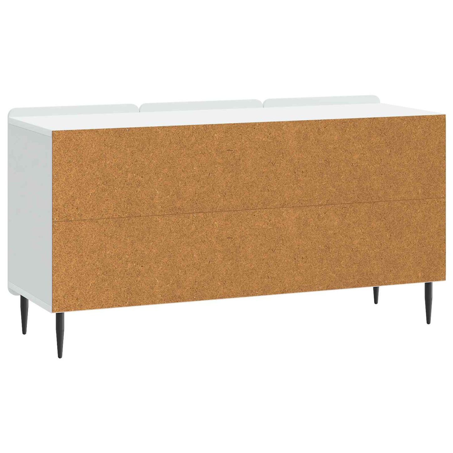 vidaXL Ντουλάπι TV Λευκό 99 x 34,5 x 52 cm Επεξεργασμένο Ξύλο