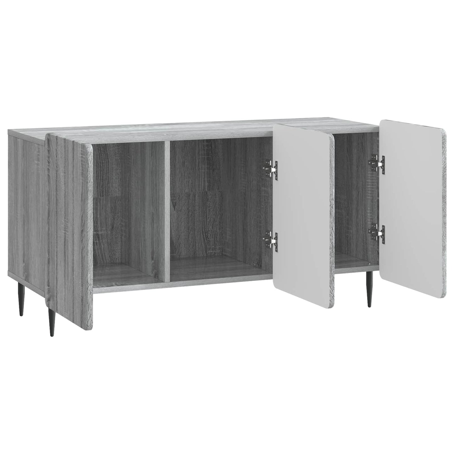 vidaXL Ντουλάπι TV Γκρι Sonoma 99 x 34,5 x 52 cm Επεξεργασμένο Ξύλο