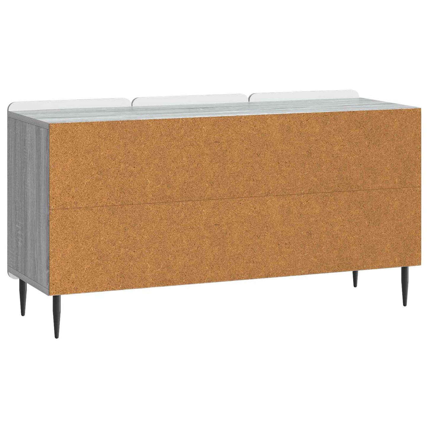 vidaXL Ντουλάπι TV Γκρι Sonoma 99 x 34,5 x 52 cm Επεξεργασμένο Ξύλο