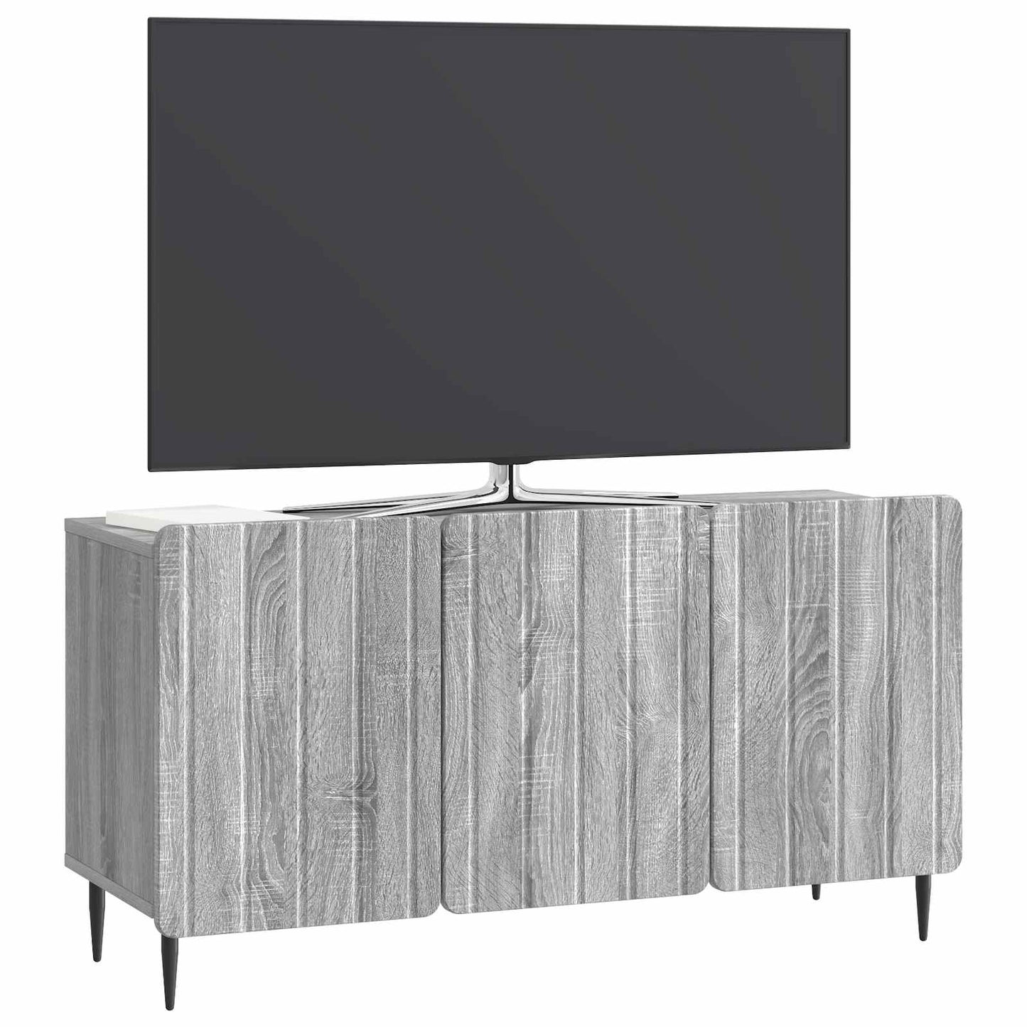 vidaXL Ντουλάπι TV Γκρι Sonoma 99 x 34,5 x 52 cm Επεξεργασμένο Ξύλο