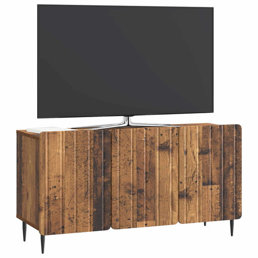 vidaXL Ντουλάπι TV Παλαιωμένο ξύλο 99 x 34,5 x 52 cm