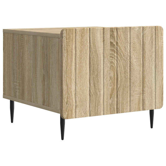 vidaXL Τραπεζάκι σαλονιού με συρτάρι Sonoma Δρυς 49 x 50 x 42 εκ.