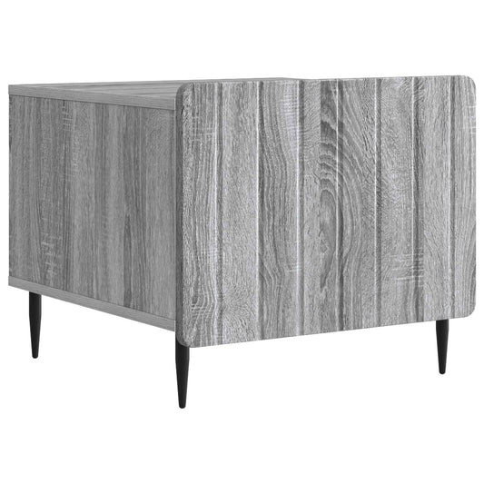 vidaXL Τραπεζάκι σαλονιού με συρτάρι Γκρι Sonoma 49 x 50 x 42 εκ.