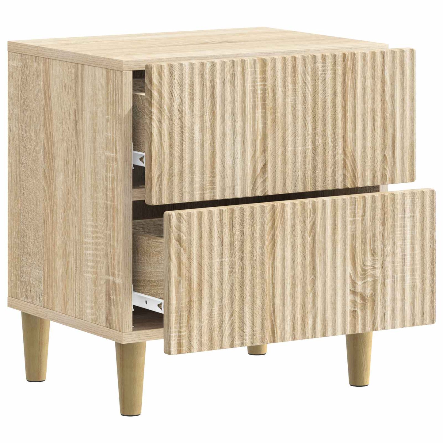 vidaXL Κομοδίνο Sonoma Δρυς 43 x 34,5 x 48 εκ Επεξεργασμένο Ξύλο