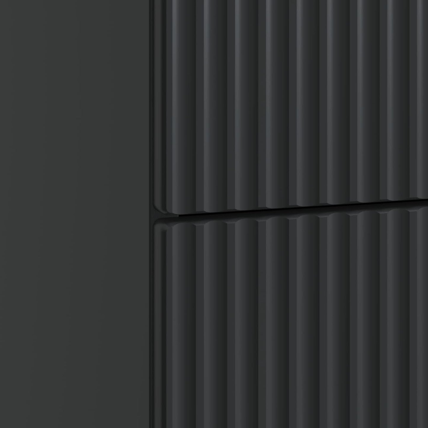 vidaXL Κομοδίνο με συρτάρι Μαύρο 62 x 34,5 x 48 εκ Επεξεργασμένο Ξύλο