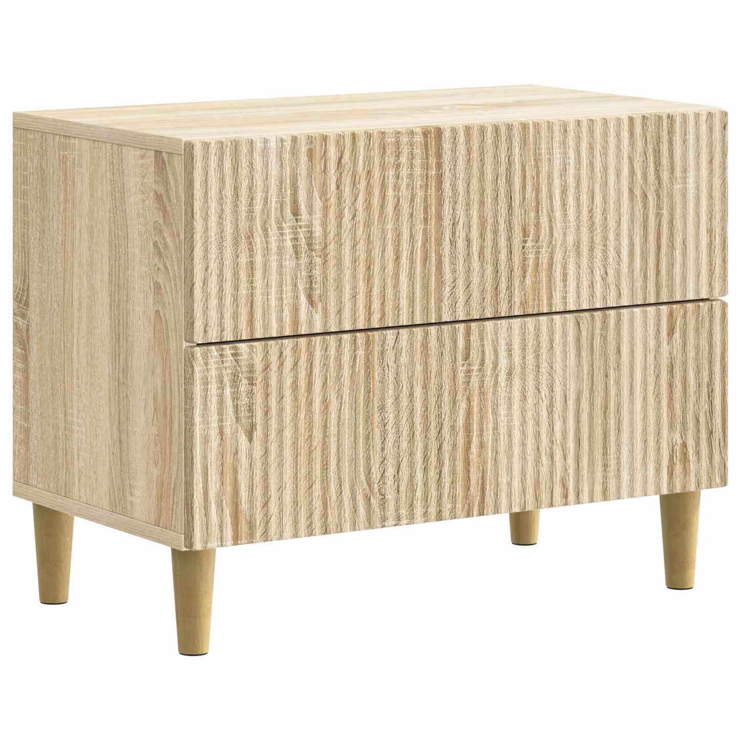 vidaXL Κομοδίνο Sonoma Δρυς 62 x 34,5 x 48 εκ Επεξεργασμένο Ξύλο