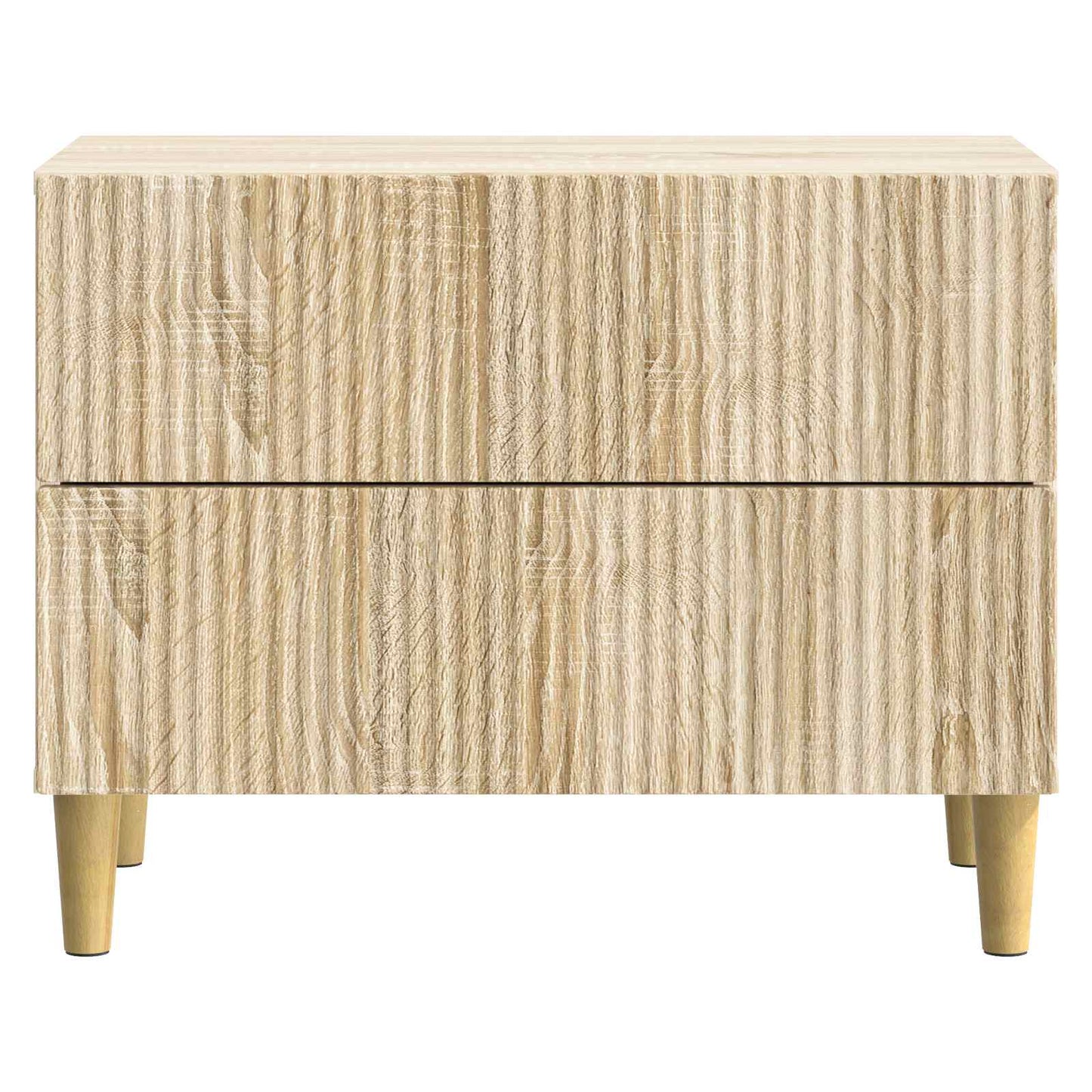 vidaXL Κομοδίνο Sonoma Δρυς 62 x 34,5 x 48 εκ Επεξεργασμένο Ξύλο