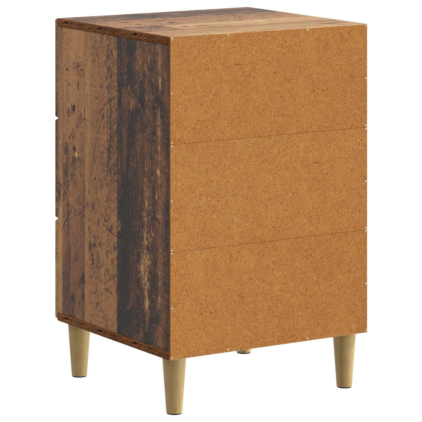 vidaXL Κομοδίνο Παλαιωμένο ξύλο 43 x 41 x 66,5 εκ. Επεξεργασμένο Ξύλο