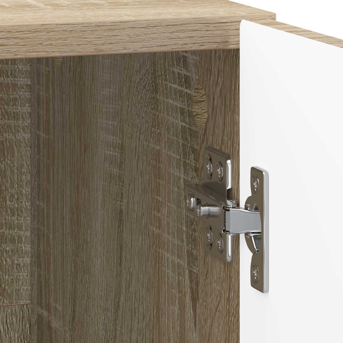 vidaXL Κομοδίνο Sonoma Δρυς 43 x 34,5 x 50 εκ Επεξεργασμένο Ξύλο