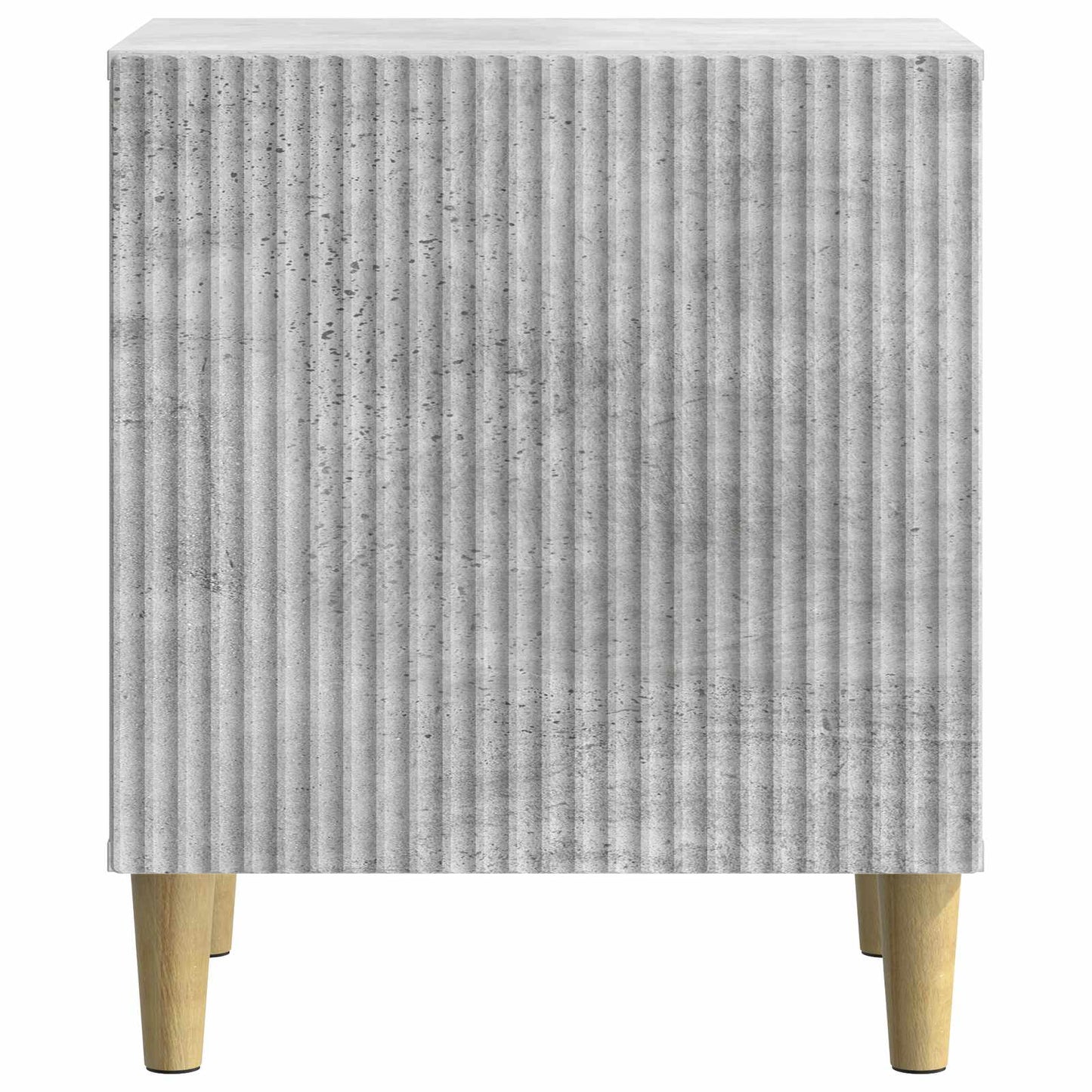 vidaXL Κομοδίνο Γκρι Σκυροδέματος 43 x 34,5 x 50 εκ Επεξεργασμένο Ξύλο