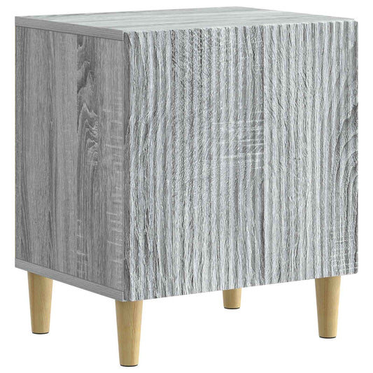 vidaXL Κομοδίνο Γκρι Sonoma 43 x 34,5 x 50 εκ Επεξεργασμένο Ξύλο