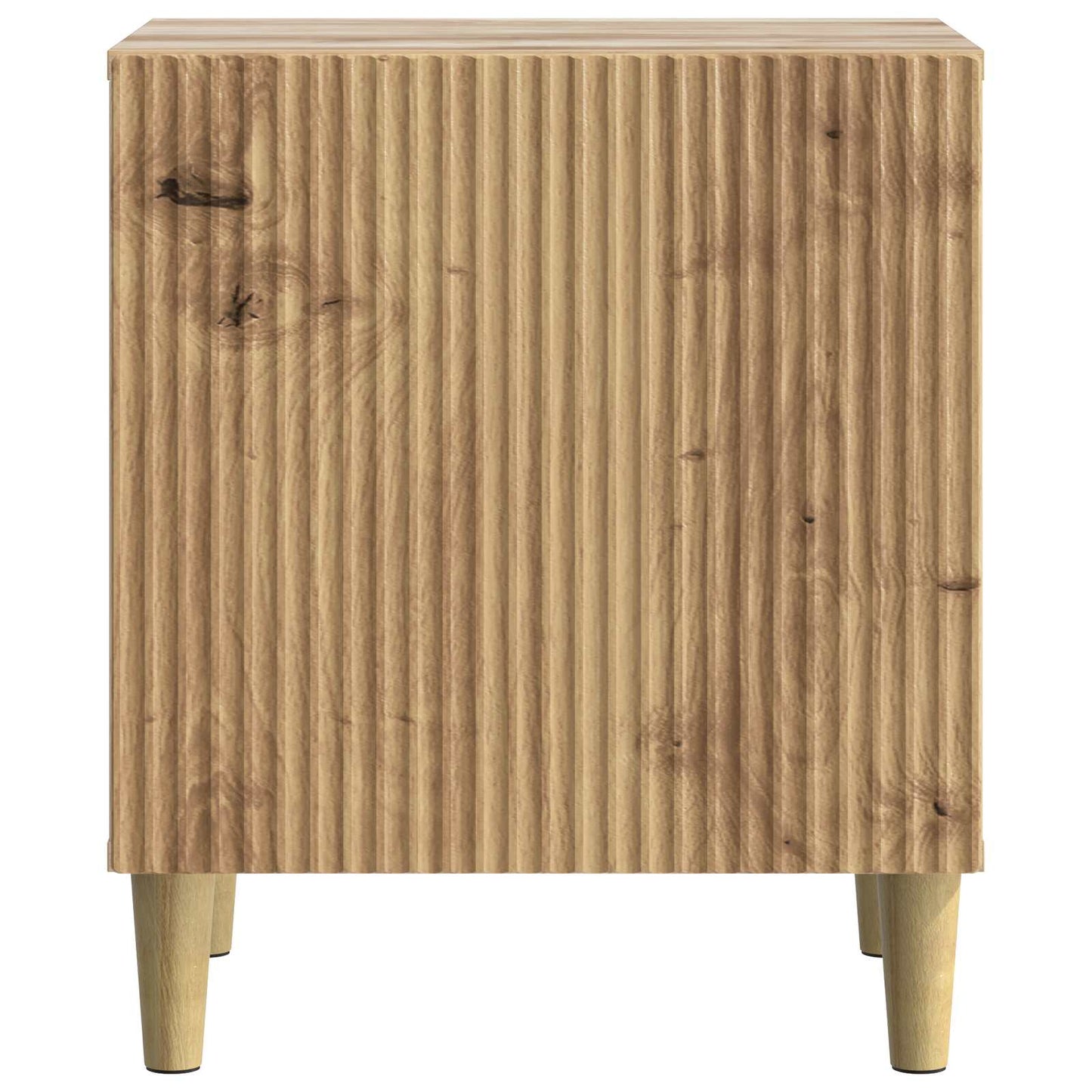 vidaXL Κομοδίνο Artisan Δρυς 43 x 34,5 x 50 εκ Επεξεργασμένο Ξύλο