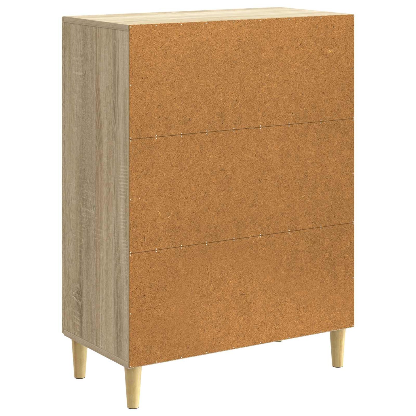 vidaXL Πλαϊνό γραφείο Sonoma Δρυς 66 x 34,5 x 90 εκ Επεξεργασμένο Ξύλο