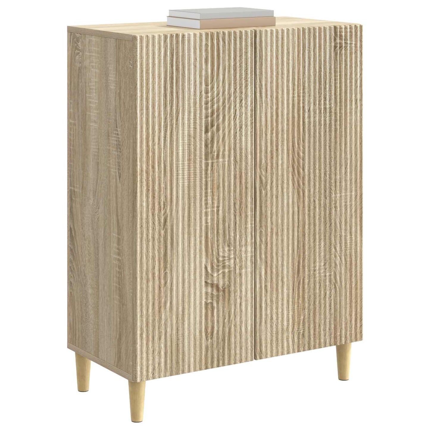 vidaXL Πλαϊνό γραφείο Sonoma Δρυς 66 x 34,5 x 90 εκ Επεξεργασμένο Ξύλο