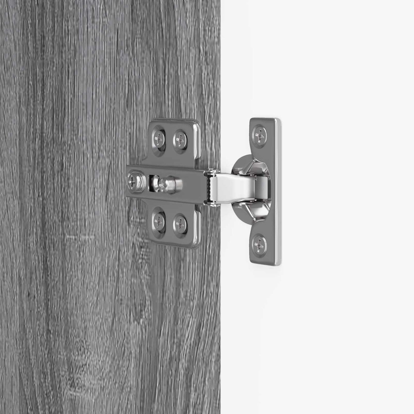 vidaXL Πλαϊνό γραφείο Γκρι Sonoma 66 x 34,5 x 90 εκ Επεξεργασμένο Ξύλο