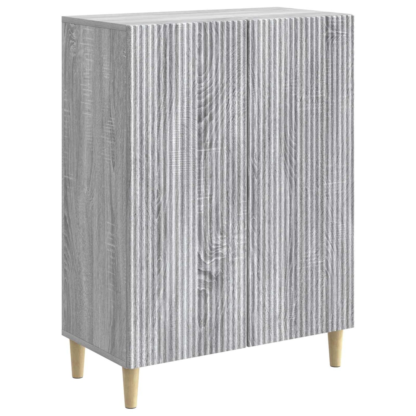 vidaXL Πλαϊνό γραφείο Γκρι Sonoma 66 x 34,5 x 90 εκ Επεξεργασμένο Ξύλο
