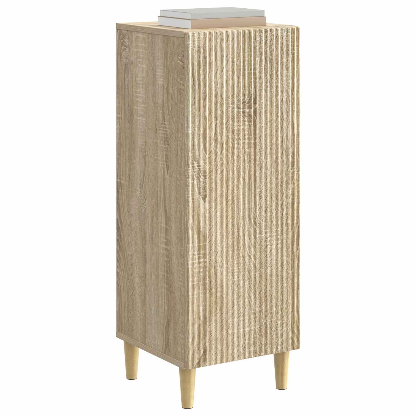 vidaXL Πλαϊνό γραφείο Sonoma Δρυς 33 x 34,5 x 90 εκ Επεξεργασμένο Ξύλο