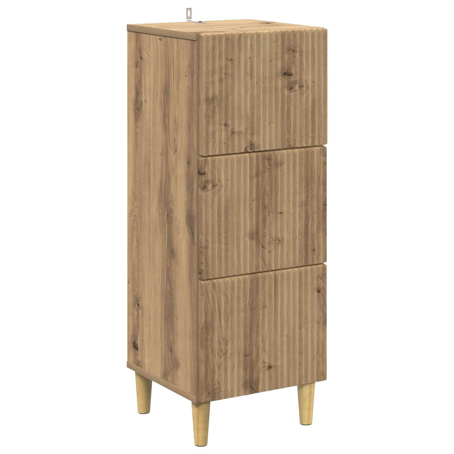 vidaXL Ντουλάπι με Συρτάρια 33 x 34,5 x 90 εκ Επεξεργασμένο Ξύλο