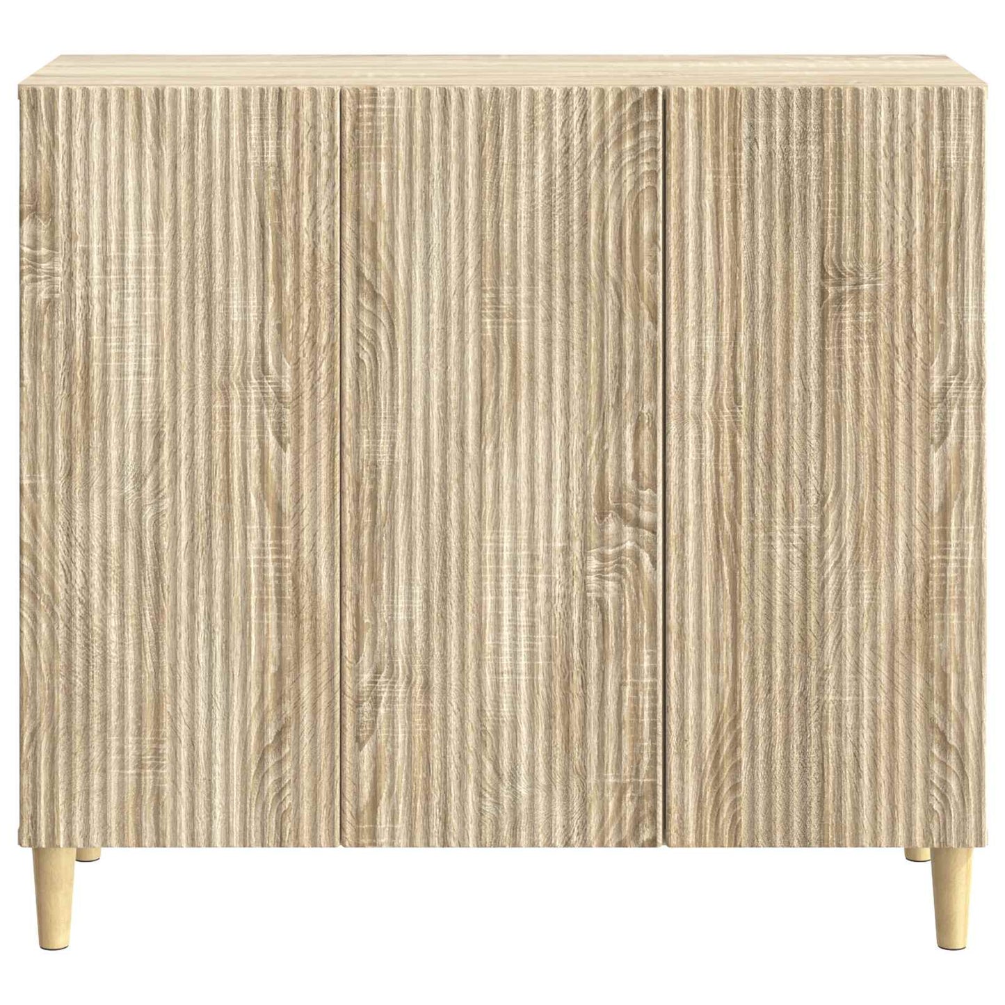 vidaXL Πλαϊνό γραφείο Sonoma Δρυς 89 x 34,5 x 80 εκ Επεξεργασμένο Ξύλο
