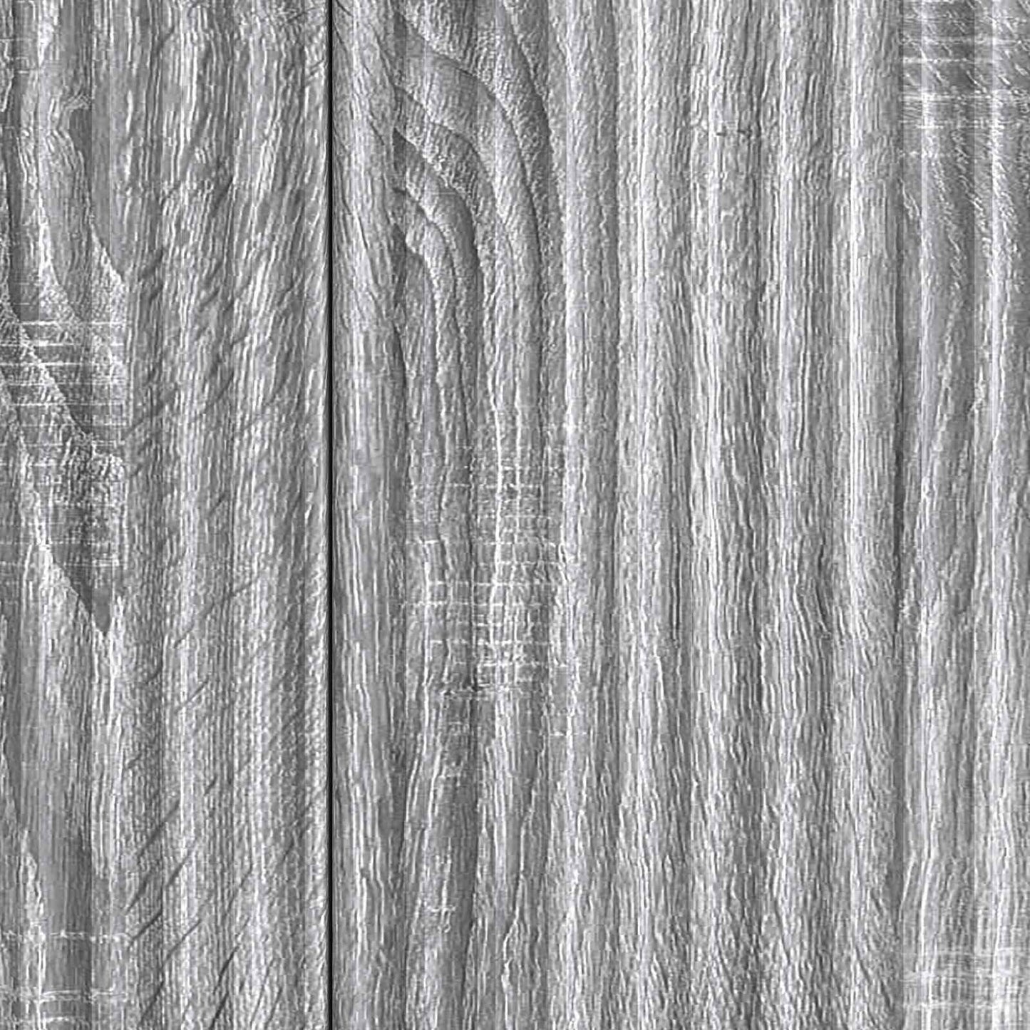 vidaXL Πλαϊνό γραφείο Γκρι Sonoma 89 x 34,5 x 80 εκ Επεξεργασμένο Ξύλο