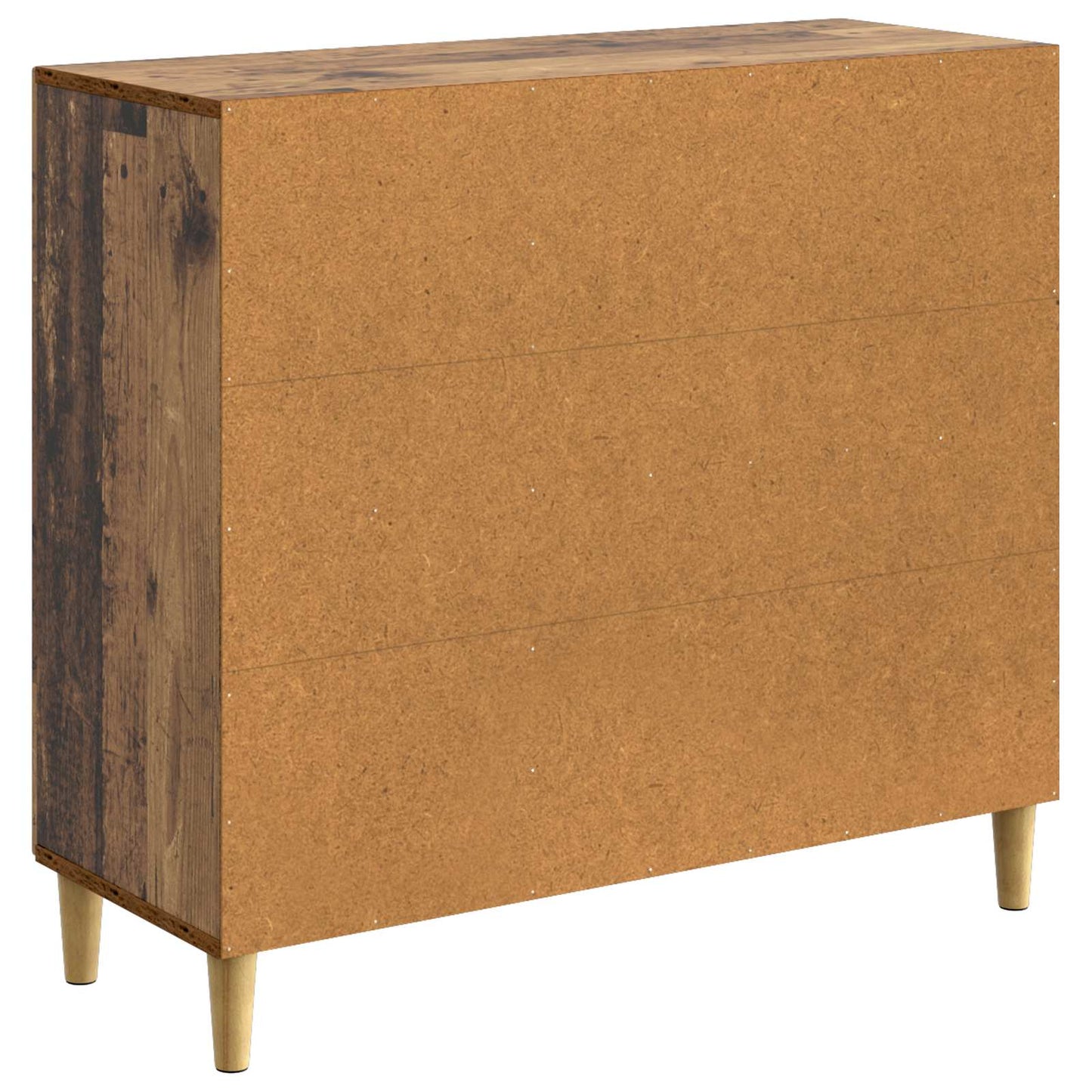 vidaXL Πλαϊνό γραφείο Παλαιωμένο ξύλο 89 x 34,5 x 80 εκ
