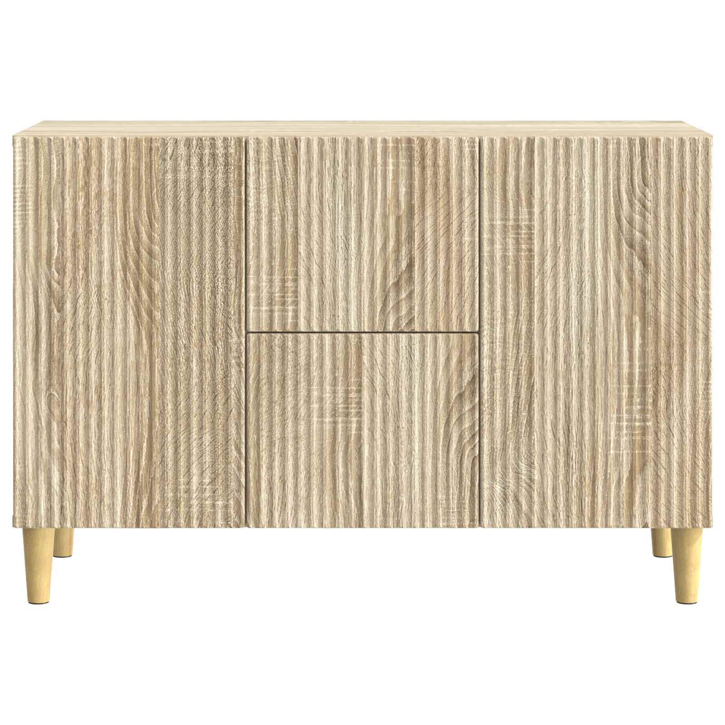 vidaXL Πλαϊνό γραφείο με συρτάρι Sonoma Δρυς 89 x 34,5 x 60 εκ.