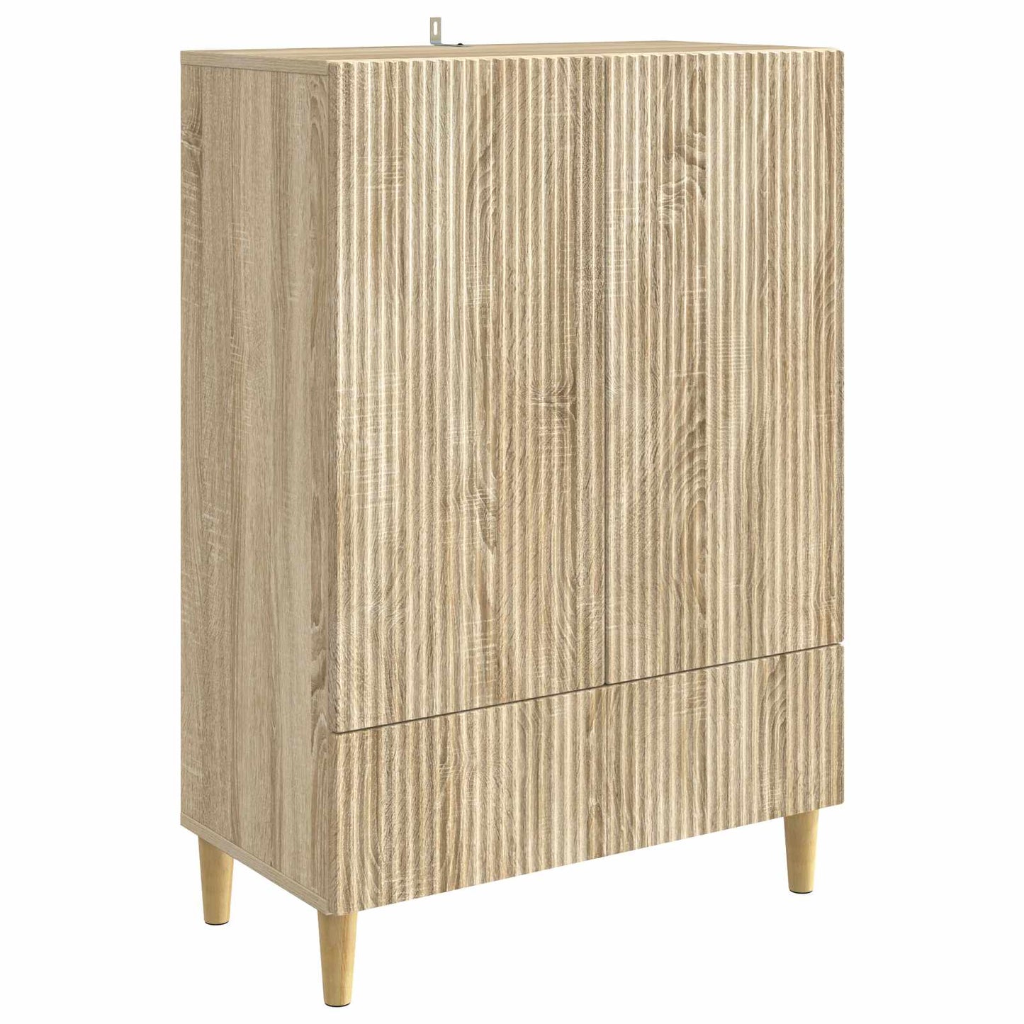 vidaXL Πλαϊνό γραφείο με συρτάρι Sonoma Δρυς 66 x 34,5 x 95 εκ.