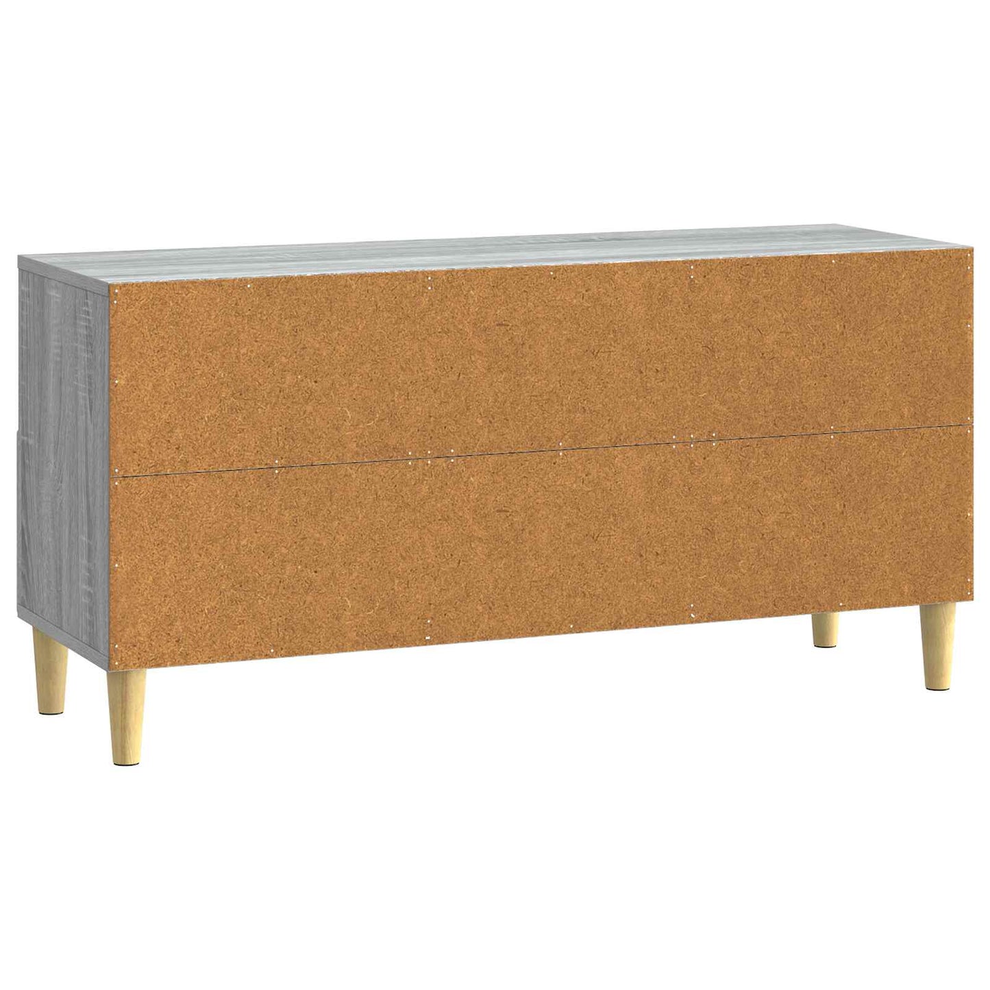 vidaXL Ντουλάπι TV Γκρι Sonoma 102 x 34,5 x 50 εκ. Επεξεργασμένο Ξύλο