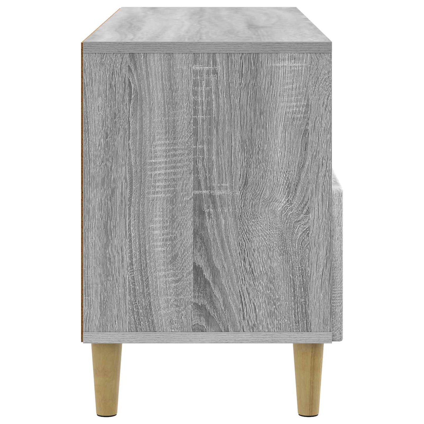 vidaXL Ντουλάπι TV Γκρι Sonoma 102 x 34,5 x 50 εκ. Επεξεργασμένο Ξύλο
