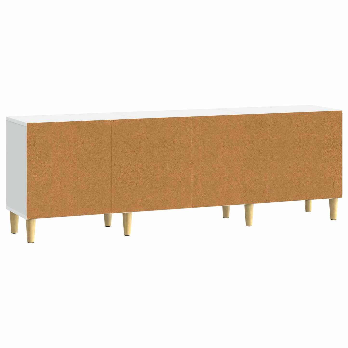 vidaXL Ντουλάπι TV Λευκό 150 x 31 x 50 εκ. Επεξεργασμένο Ξύλο