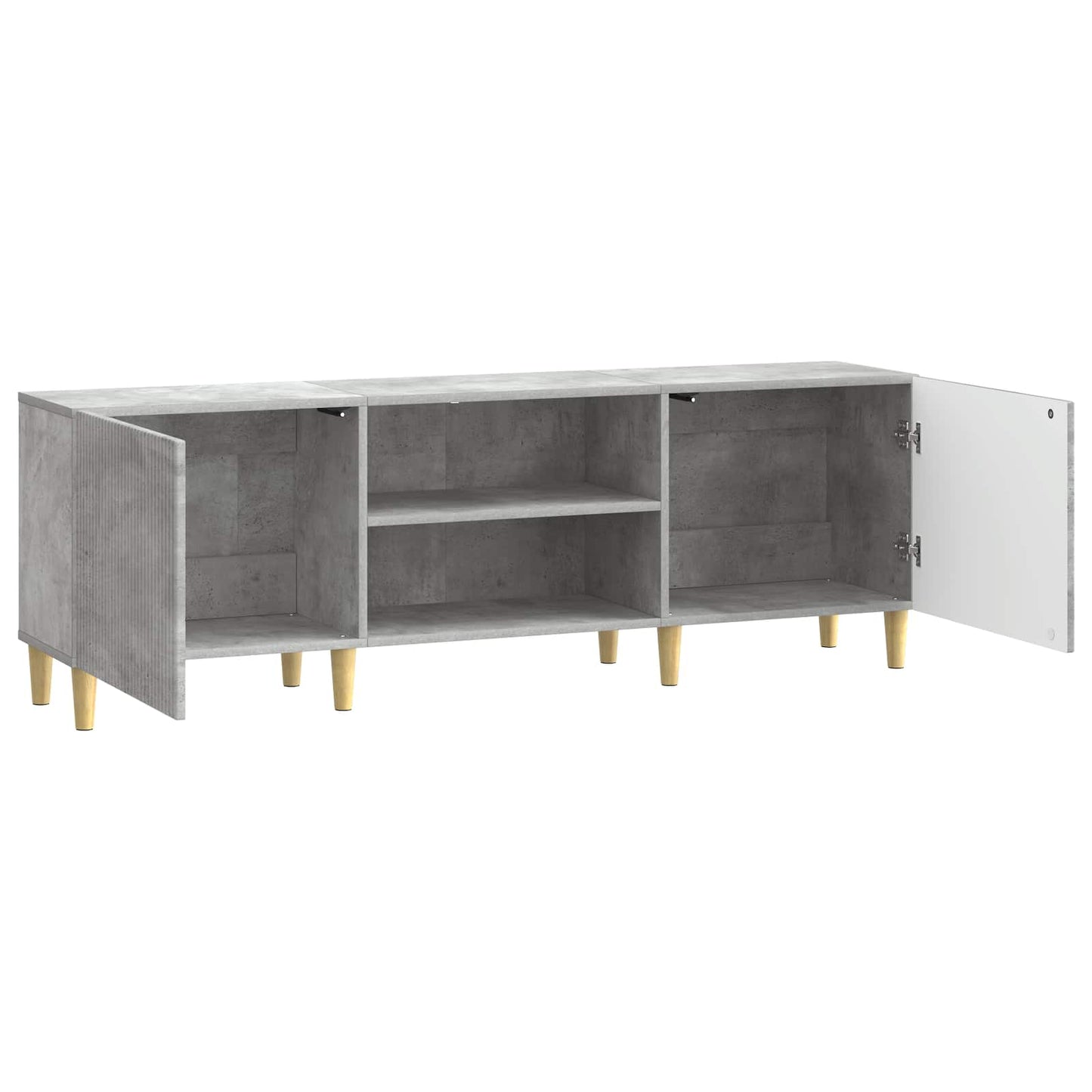 vidaXL Ντουλάπι TV Γκρι Σκυροδέματος 150 x 31 x 50 εκ.