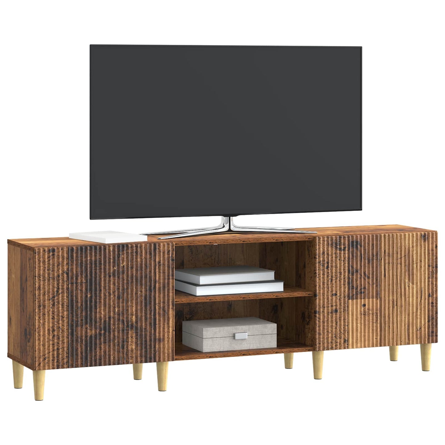 vidaXL Ντουλάπι TV Παλαιωμένο ξύλο 150 x 31 x 50 εκ.