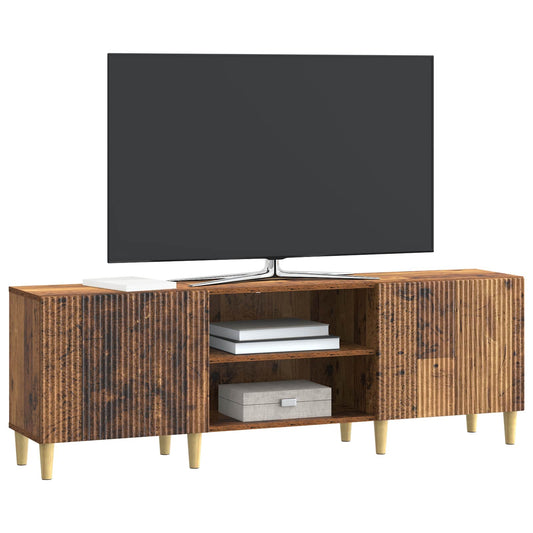 vidaXL Ντουλάπι TV Παλαιωμένο ξύλο 150 x 31 x 50 εκ.