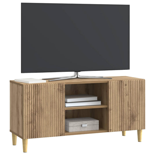vidaXL Ντουλάπι TV Artisan Δρυς 102 x 34,5 x 50 εκ. Επεξεργασμένο Ξύλο