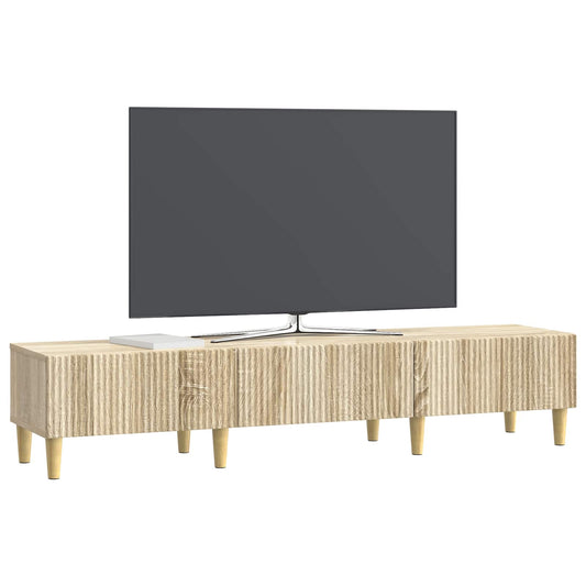 vidaXL Ντουλάπι TV Sonoma Δρυς 147 x 34,5 x 30 εκ Επεξεργασμένο Ξύλο