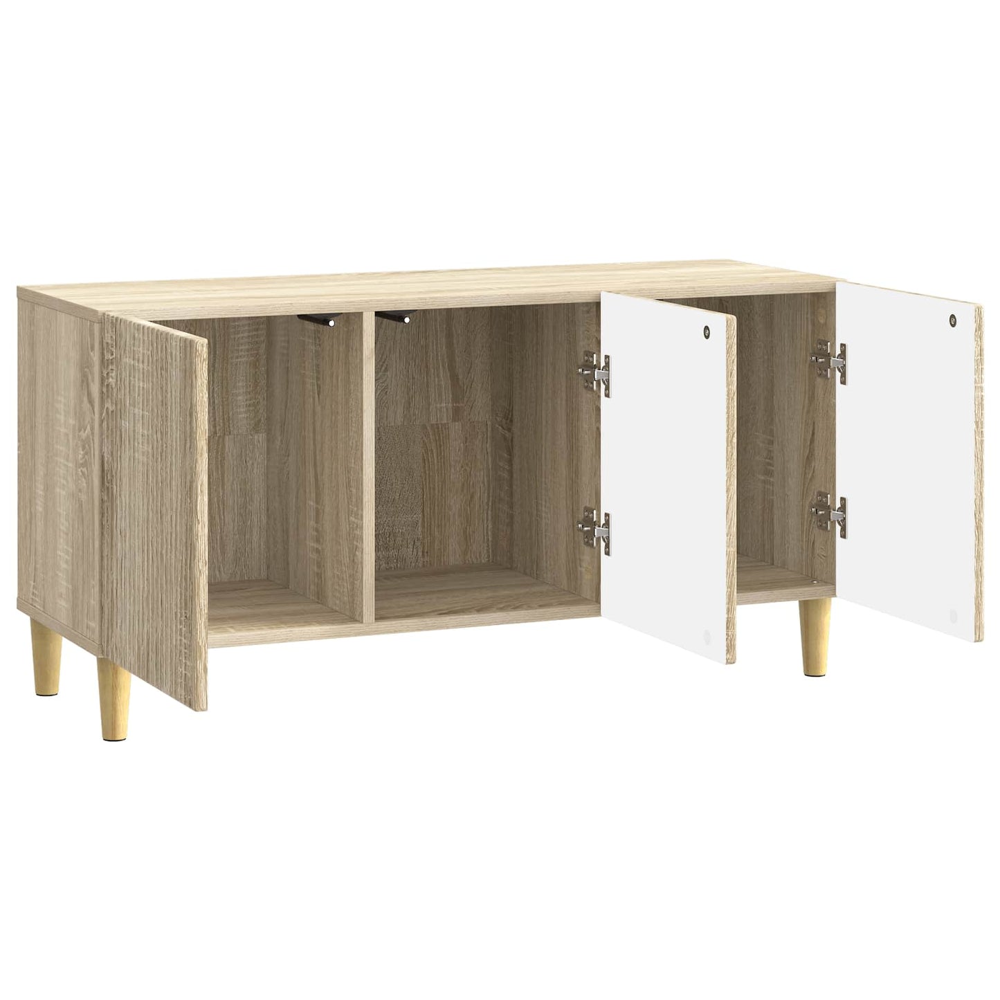 vidaXL Ντουλάπι TV Sonoma Δρυς 99 x 34,5 x 50 εκ. Επεξεργασμένο Ξύλο