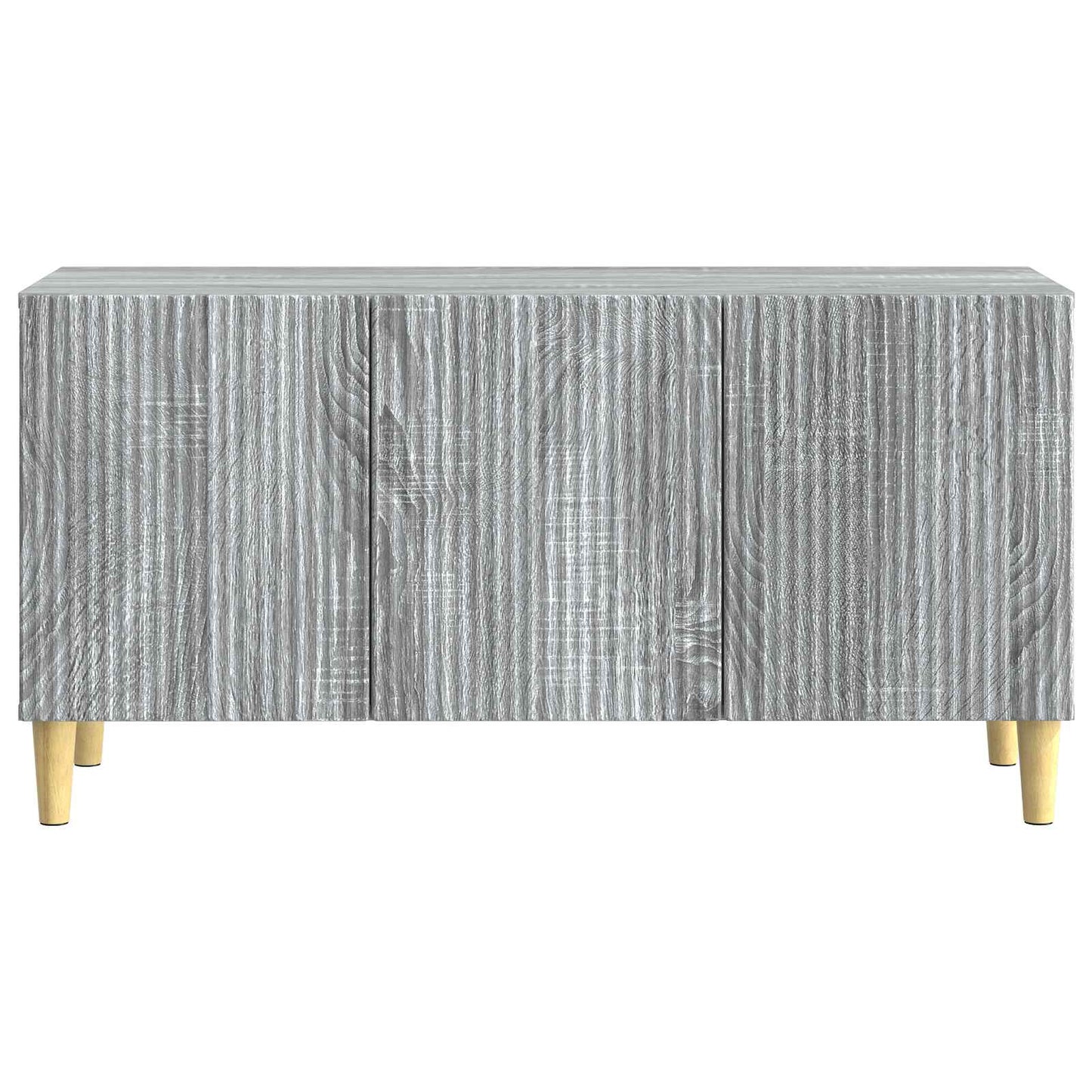 vidaXL Ντουλάπι TV Γκρι Sonoma 99 x 34,5 x 50 εκ. Επεξεργασμένο Ξύλο