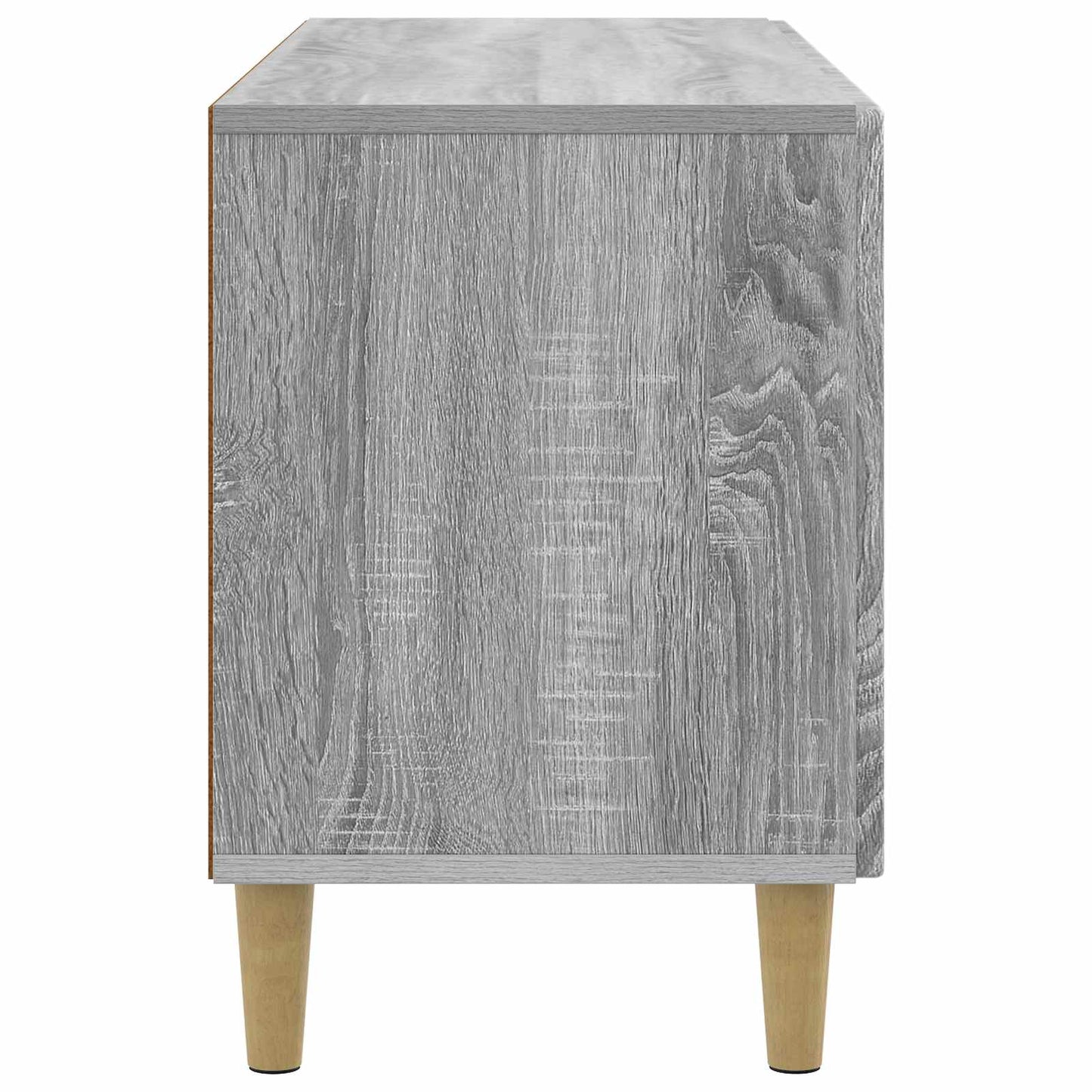 vidaXL Ντουλάπι TV Γκρι Sonoma 99 x 34,5 x 50 εκ. Επεξεργασμένο Ξύλο