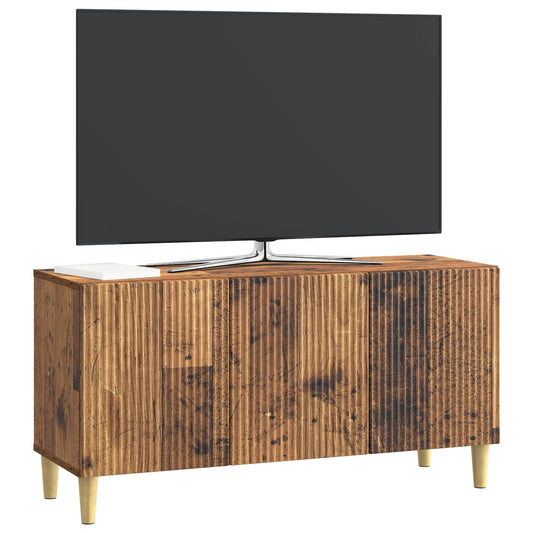 vidaXL Ντουλάπι TV Παλαιωμένο ξύλο 99 x 34,5 x 50 εκ.
