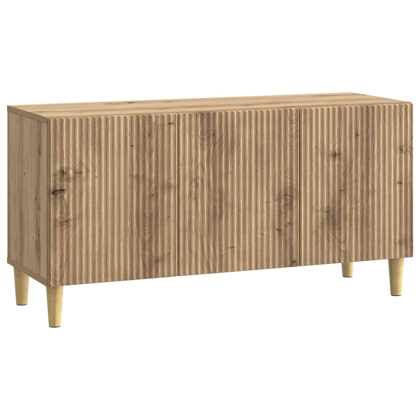 vidaXL Ντουλάπι TV 99 x 34,5 x 50 εκ. Artisan Δρυς Επεξεργασμένο Ξύλο