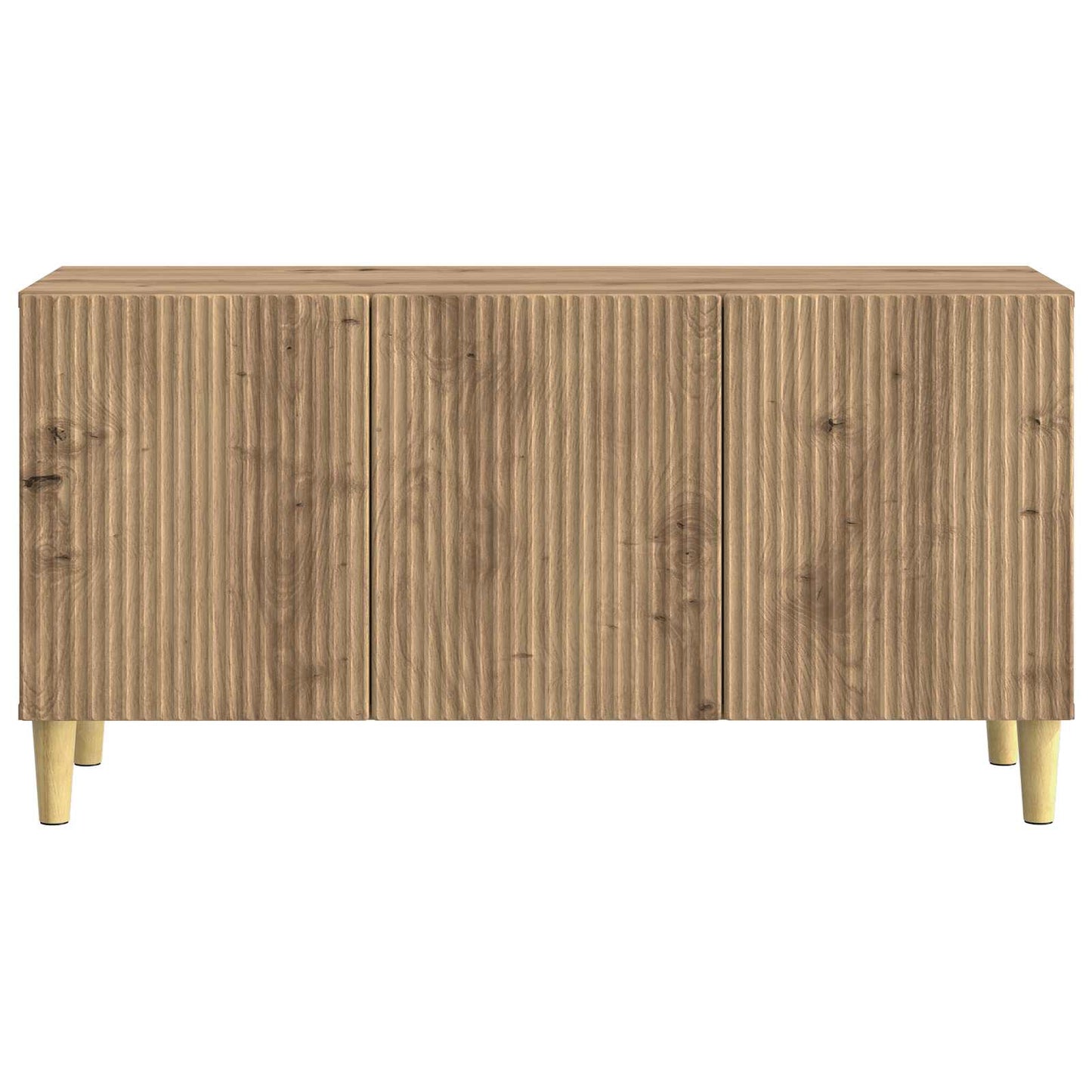 vidaXL Ντουλάπι TV 99 x 34,5 x 50 εκ. Artisan Δρυς Επεξεργασμένο Ξύλο